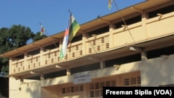 Vue du Tribunal de Grande Instance de Bangui. (VOA/Freeman Sipila)