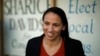 Democratic congressional candidate Sharice Davids talks to supporters at her campaign office, Oct. 22, 2018, in Overland Park, Kan. Davids is challenging Republican incumbent Kevin Yoder in Kansas' 3rd District.