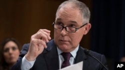 奥克拉荷马州的州司法部长普鲁特（Scott Pruitt）出任美国环保署长