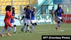 یاسمین حیدری، حکم میدان در رقابت لیگ برتر تیم های بانوان کابل