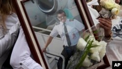 Foto del piloto del avión de LaMia, Marcelo Quiroga, fallecido en el accidente en Colombia el 28 de noviembre, que cobró la vida de otras 70 personas.