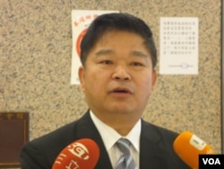 台湾在野党民进党立委蔡煌琅 (美国之音张永泰)