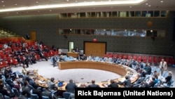 The U.N. Security Council voted on Thursday, May 28, 2015 to extend the mandate of the U.N. Mission in South Sudan (UM<ISS) by six months untilt he end of November. 