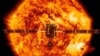 This illustration made available by NASA depicts the Solar Orbiter satellite in front of the Sun. European Space Agency have planned to launch the spacecraft on a mission to the sun to get close-up views of its polar regions. ESA/ATG medialab, NASA/SDO