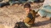 Children fleeing their homes in Iraq rarely receive mental health treatment, despite often being victims or witnesses to extreme violence, pictured on Feb. 28, 2018 in Haj Ali, Iraq. 