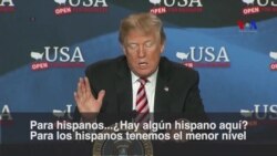 Trump destaca empleos hispanos