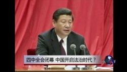 时事大家谈：四中全会闭幕，中国开启法治时代？