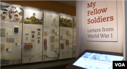 نمایشگاه «همرزمان من – نامه هایی از جنگ جهانی اول»