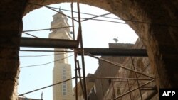 Dans le quartier de Gamaliya, dans le vieux Caire, le 20 août 2009.