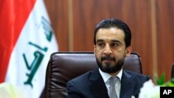 محمد حلبوسی، رئیس مجلس عراق (آرشیو)