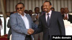 ዶ/ር አብይ አህመድ እና አቶ ደመቀ መኮንን 