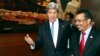 U.S. Secretary of State John Kerry (L) and Ethiopian Foreign Minister Tedros Adhanom walk after their joint news conference in Addis Ababa May 25, 2013