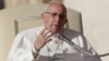 FILE - Pope Francis speaks during his weekly general audience in St. Peter square at the Vatican, Nov. 22, 2017. Pope Francis heads to Myanmar and Bangladesh.