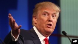 Donald Trump, candidat aux primaires du parti républicain