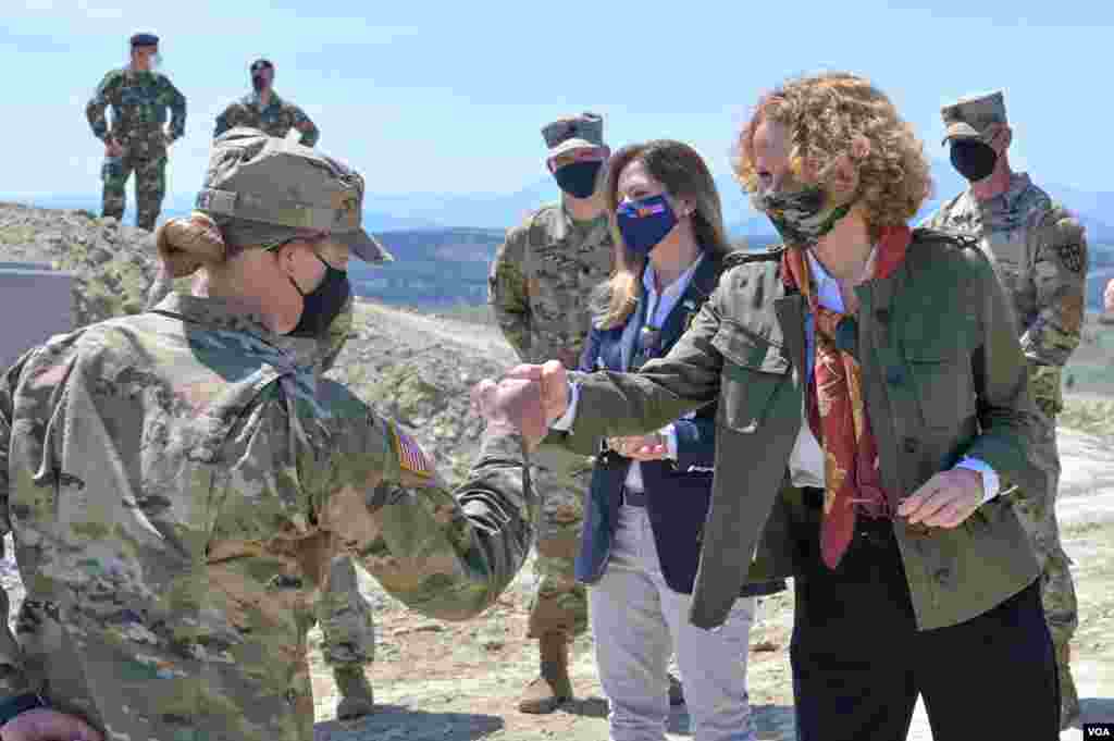 Krivolak - visit of Radmila Sekerinska and US Ambassador Kate M. Byrnes