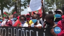 Partidos da oposição em Malanje marcharam por eleições livres em Angola