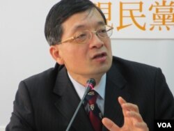 亲民党立委李桐豪(美国之音张永泰拍摄)