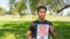 A Thai journalist living in exile in the US, Jom Petchpradab shows the package from Thailand warns he's being targeted.