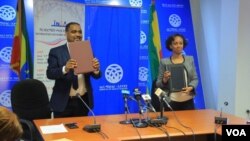 ዶ/ር ሹመቴ ግዛው እና ዶ/ር ሊያ ታደሰ የጤና