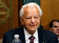 FILE - Senate Appropriations Committee Chairman Sen. Robert Byrd, D-W.Va., presides over a hearing on Capitol Hill in Washington, Sept. 26, 2007.
