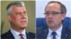 President of Kosovo Hashim Thaci and prime minister of Kosovo Avdullah Hoti