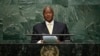 FILE - Uganda's President Yoweri Kaguta Museveni speaks during the 70th session of the United Nations General Assembly at U.N. headquarters, Sept. 28, 2015.
