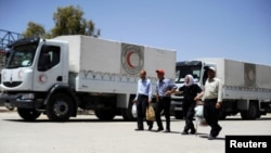 叙利亚红新月会车队