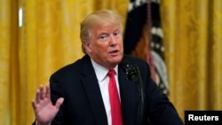 Le président des États-Unis, Donald Trump, à la Maison Blanche à Washington, le 20 août 2018.