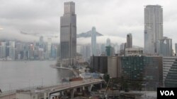 不同视角下的香港 （美国之音记者申华拍摄） 