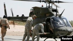 미군이 운영하고 있는 OH-58D 전투헬기. (자료사진)