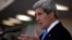 U.S. Secretary of State John Kerry speaks at a news conference in Tel Aviv, Israel, May 24, 2013.