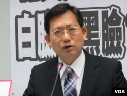 国民党立委 吴育升(美国之音张永泰)