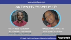 የአዲስ ስታንዳርድ መጽሔት አዘጋጅ ፀዳለ ለማና የቀድሞ አዲስ ነገር ጋዜጠ አዘጋጅ መስፍን ነጋሽ