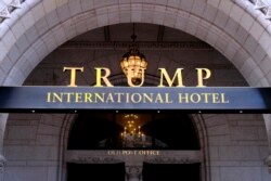 FILE - The Trump International Hotel is seen in Washington, March 11, 2019.