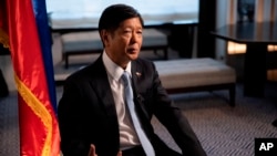 资料照：菲律宾总统小马科斯