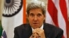 U.S. Secretary of State John Kerry speaks during a joint news conference with India's Foreign Minister Salman Khurshid [not picture], in New Delhi, India, June 24, 2013.