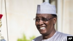 Le président tchadien et président en exercice de l'Union africaine (UA) Idriss Deby Itno, 20 août 2016. 