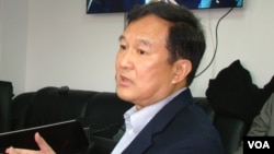 项小吉 民运人士(美国之音 宋德成拍摄)