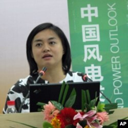 “绿色和平“气候与能源项目经理杨爱伦