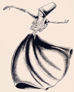 Rəhim Baqqal Əsgərinin çəkdiyi karikatura