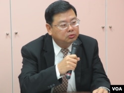 时任台湾观光局副局长张锡聪（美国之音张永泰2013年拍摄）