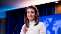 资料照片：美国国务院发言人摩根·奥塔格斯