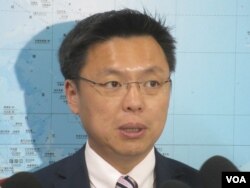 台湾执政党民进党立委赵天麟(美国之音张永泰拍摄 )