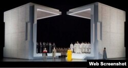 «آیدا» اجرای شیرین نشاط در جشنواره زالتسبورگ Salzburger Festspiele Photo by Monika Rittershaus