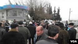 Müsavat Partiyasının başqanı İsa Qəmbərin avtomobili polis postunda saxlanıb