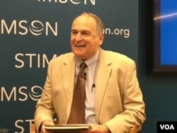 哈佛大学教授戈迪温（美国之音钟辰芳拍摄）