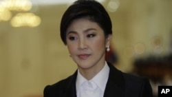 Thai Prime Minister Yingluck Shinawatra (File Photo - September 15, 2011)