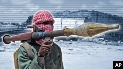 የአል-ሸባብ ታጣቂ 