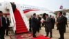 At the airport, Cambodian high ranking officials welcome back prime minister Hun Sen after his visit from France, Phnom Penh, Cambodia, October 28, 2015. (Photo: Hean Socheata/ VOA Khmer)