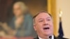 Secretary of State Mike Pompeo speaks during a news conference to announce the Trump administration's restoration of sanctions on Iran, Sept. 21, 2020, in Washington.